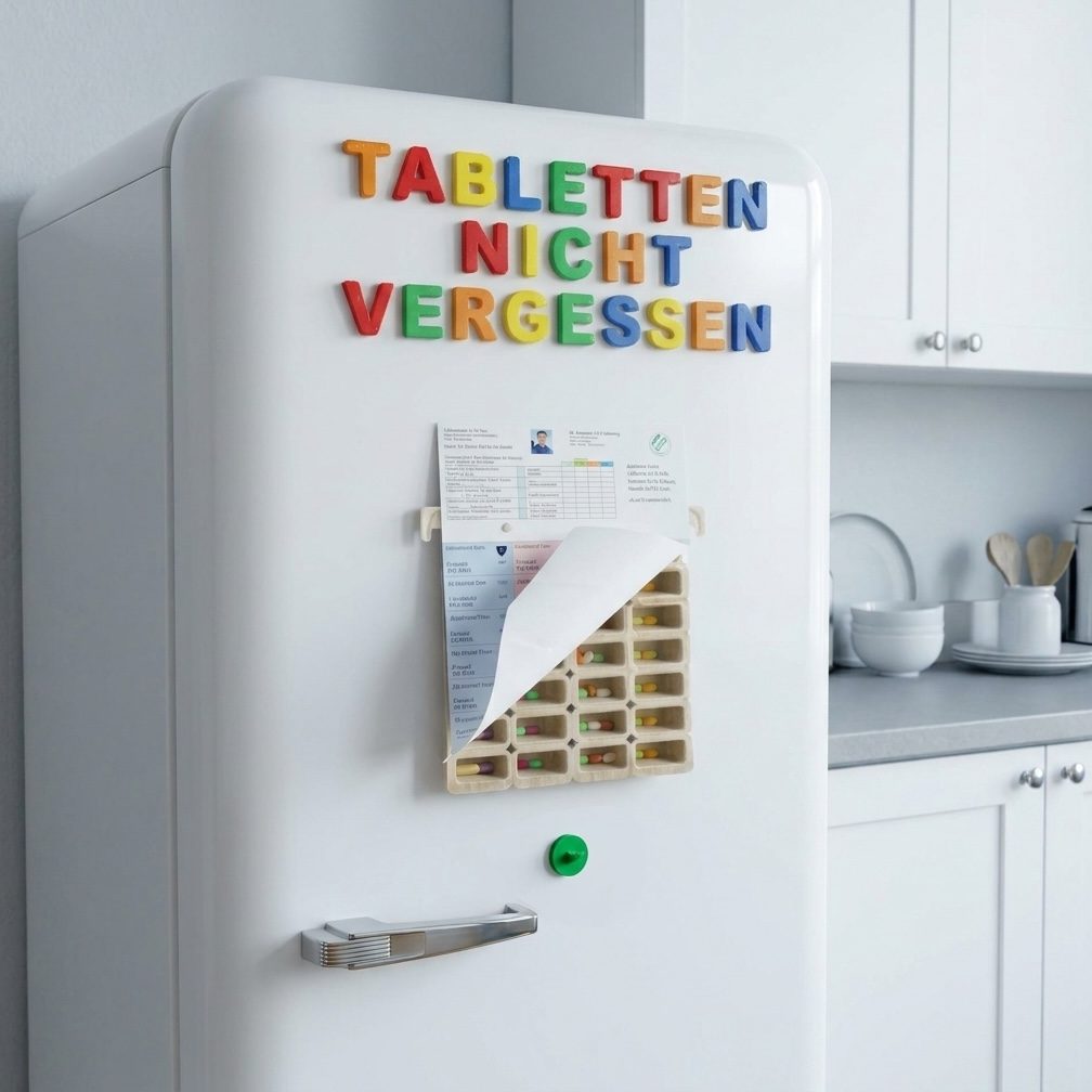 Medikation sortiert Arzneikalender